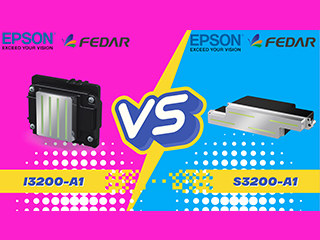 Epson I3200-A1 vs S3200-A1 Printheads: Which one to choose in your sublimation printer ?