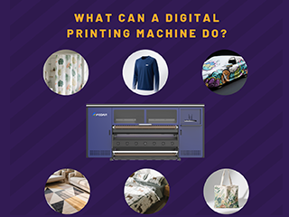 When you have a digital printing machine, what can you do with it?