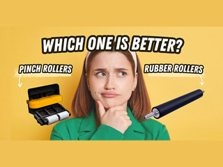 Comparison Between Pinch Rollers and Rubber Rollers